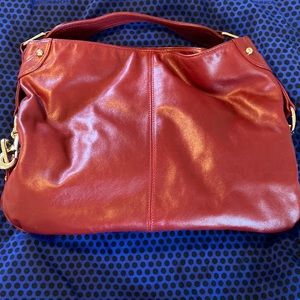 Rebecca Minkoff deep red shoulder bag. Like new.